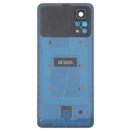 For Xiaomi Redmi Note 11 Pro+ 5G India Original Battery Back Cover with Camera Lens Cover(Black)-garmade.com