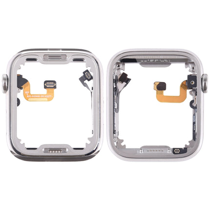 For Apple Watch Series 6 44mm Middle Frame Bezel Plate with Loudspeaker / Power / Rotating Shaft Flex Cable-garmade.com