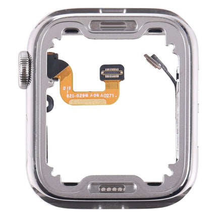 For Apple Watch Series 6 40mm Middle Frame Bezel Plate with Loudspeaker / Power / Rotating Shaft Flex Cable-garmade.com