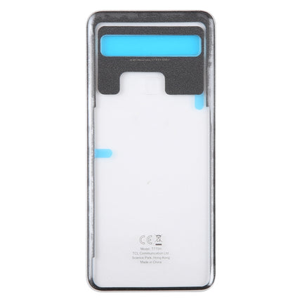 For TCL 10L T770H OEM Glass Battery Back Cover(Transparent)-garmade.com