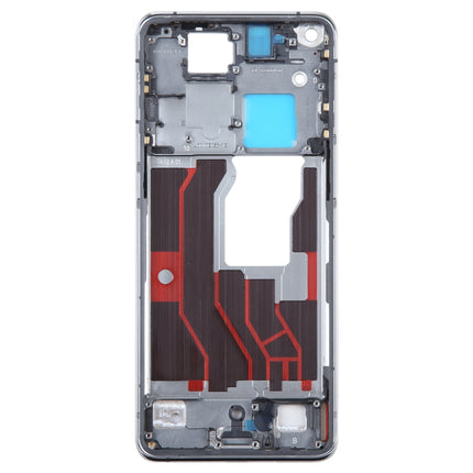 For OPPO Find X3 Original Front Housing LCD Frame Bezel Plate (Black)-garmade.com
