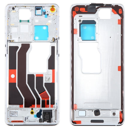 For OPPO Find X3 Pro Original Front Housing LCD Frame Bezel Plate (Silver)-garmade.com