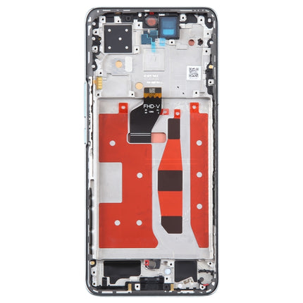 Original LCD Screen For Honor 60 Pro Digitizer Full Assembly with Frame(Green)-garmade.com