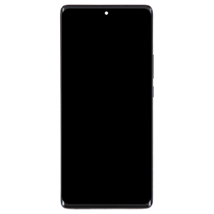 Original LCD Screen For Huawei nova 10 Digitizer Full Assembly with Frame(Black)-garmade.com