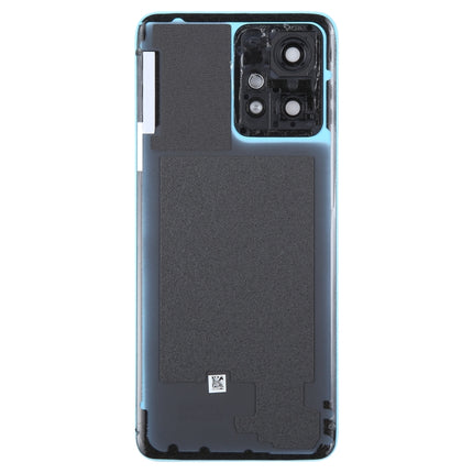 For Realme 9 Pro+ Original Battery Back Cover with Camera Lens Cover(Blue)-garmade.com
