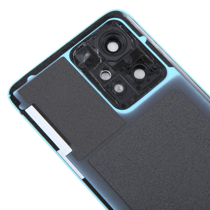 For Realme 9 Pro+ Original Battery Back Cover with Camera Lens Cover(Blue)-garmade.com