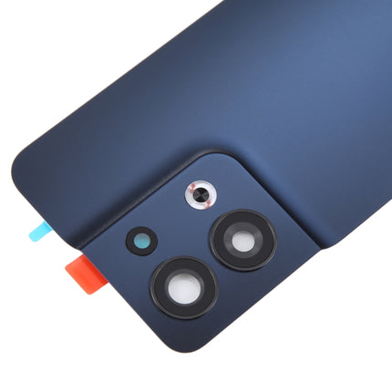 For OPPO Reno8 5G Original Battery Back Cover with Camera Lens Cover(Black)-garmade.com