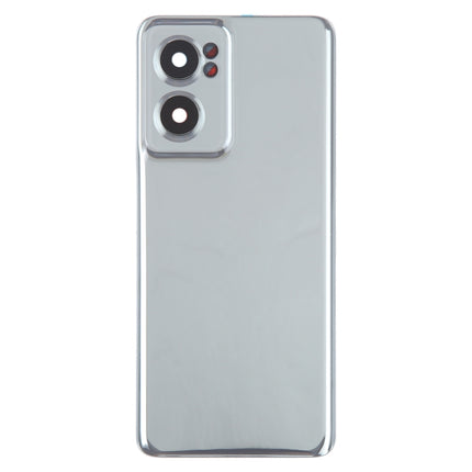 For OnePlus Nord CE 2 5G Original Battery Back Cover with Camera Lens Cover(Silver)-garmade.com