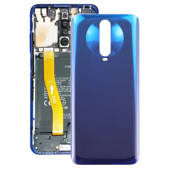 For Xiaomi Poco X2 OEM Glass Battery Back Cover(Blue)-garmade.com
