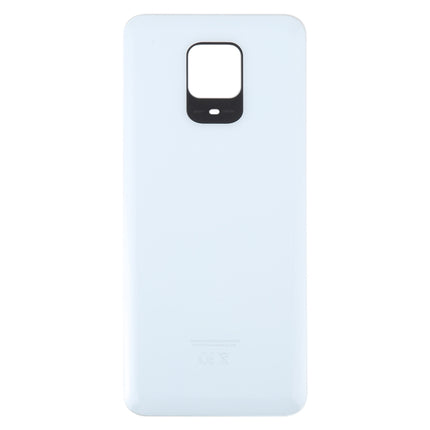 For Xiaomi Redmi Note 9 Pro Max OEM Glass Battery Back Cover(White)-garmade.com
