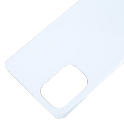 For Xiaomi Mi 11x OEM Glass Battery Back Cover(White)-garmade.com