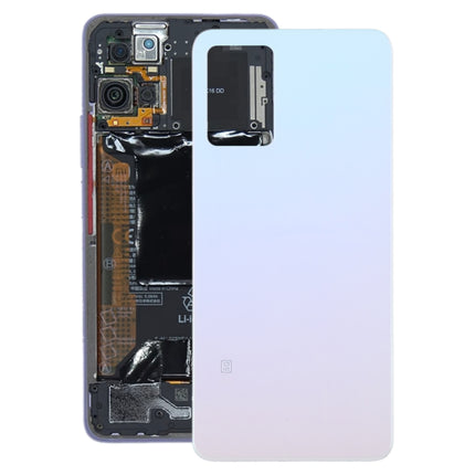 For Xiaomi 11i Glass Battery Back Cover(White)-garmade.com