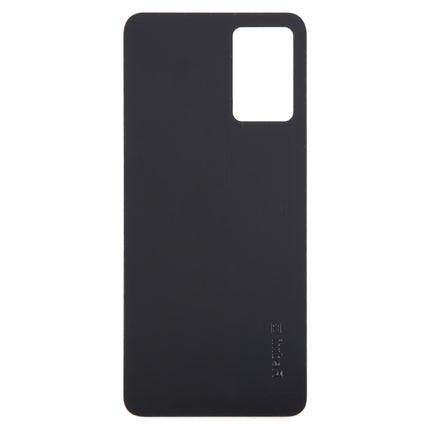 For Xiaomi Redmi Note 11 Pro+ 5G India Glass Battery Back Cover(Black)-garmade.com