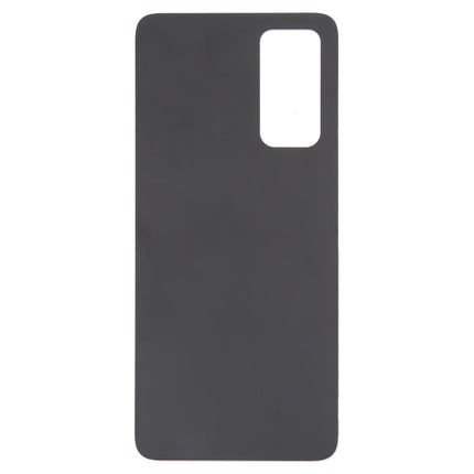 For Xiaomi 12 Lite Glass Battery Back Cover(Black)-garmade.com