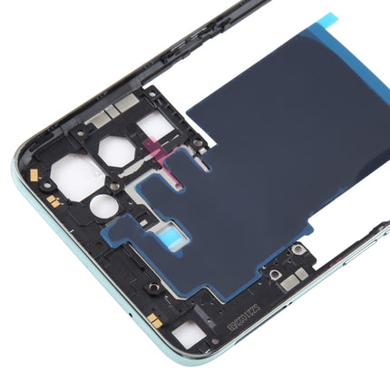For OPPO Find X3 Lite Original Middle Frame Bezel Plate (Green)-garmade.com