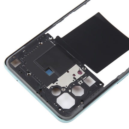 For OPPO Find X3 Lite Original Middle Frame Bezel Plate (Green)-garmade.com