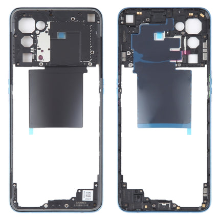 For OPPO Find X3 Lite Original Middle Frame Bezel Plate (Blue)-garmade.com