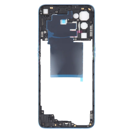 For OPPO Find X3 Lite Original Middle Frame Bezel Plate (Blue)-garmade.com