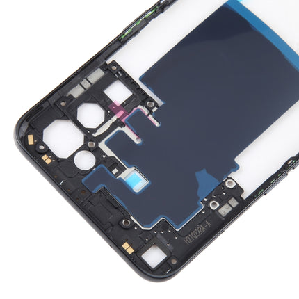 For OPPO Reno5 5G Original Middle Frame Bezel Plate (Black)-garmade.com