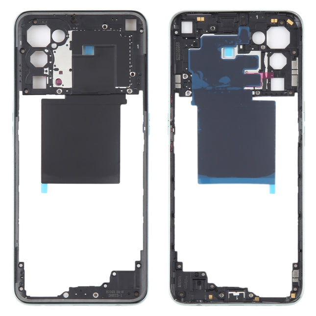 For OPPO Reno5 5G Original Middle Frame Bezel Plate (Green)-garmade.com