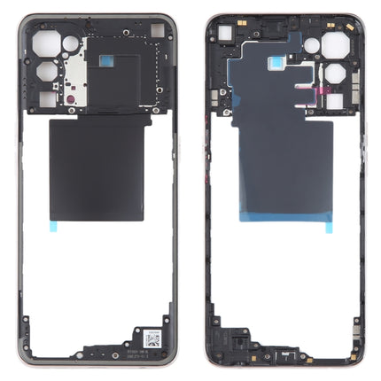 For OPPO Reno5 5G Original Middle Frame Bezel Plate (Gold)-garmade.com