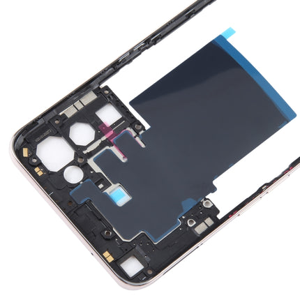 For OPPO Reno5 5G Original Middle Frame Bezel Plate (Gold)-garmade.com