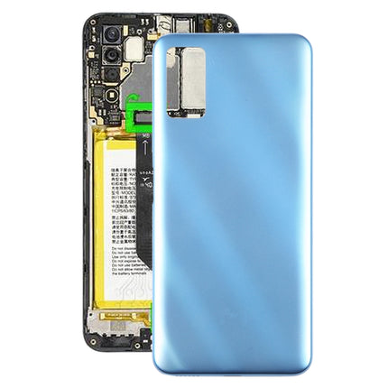 For ZTE Blade A71 A7030 Battery Back Cover(Blue)-garmade.com