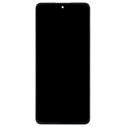 AMOLED Material LCD Screen for ZTE Axon 30 Pro 5G A2022 With Digitizer Full Assembly(Black)-garmade.com