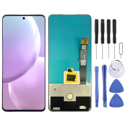 AMOLED Material LCD Screen for ZTE Voyage 20 Pro 9040N With Digitizer Full Assembly(Black)-garmade.com