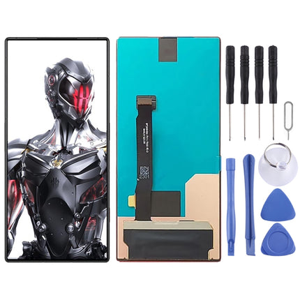 AMOLED Material LCD Screen for ZTE Nubia Red Magic 8 Pro NX729J With Digitizer Full Assembly(Black)-garmade.com