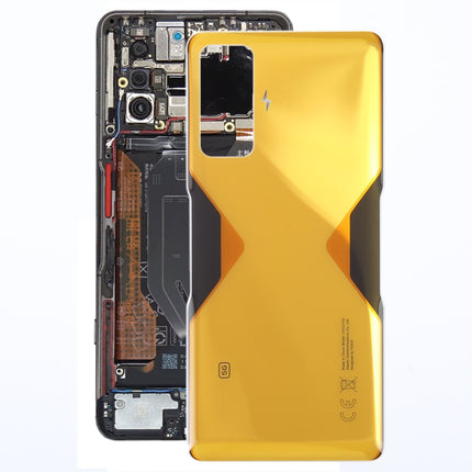 For Xiaomi Poco F4 GT OEM Battery Back Cover(Yellow)-garmade.com