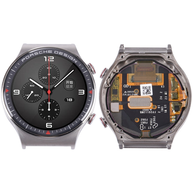 Original LCD Screen For Huawei Watch GT 2 Porsche Design Digitizer Full Assembly With Frame-garmade.com