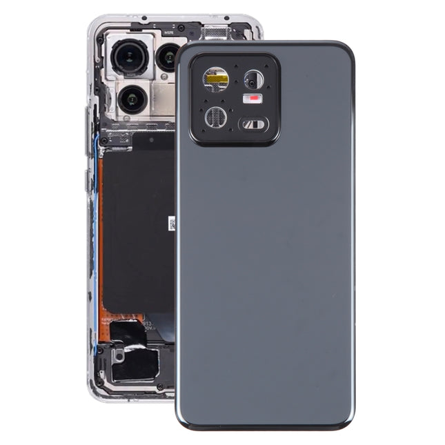 For Xiaomi 13 Original Battery Back Cover (Black)-garmade.com