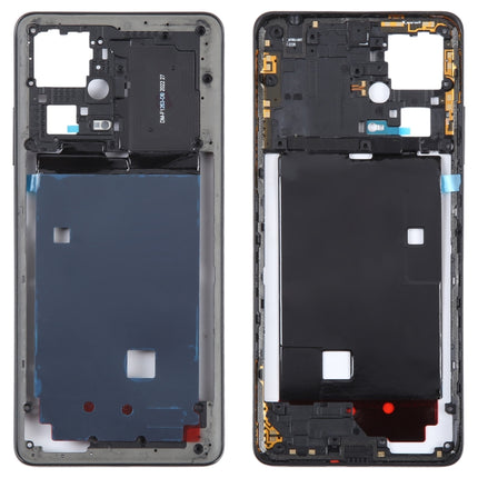 For Xiaomi Redmi Note 12 Pro+ Original Middle Frame Bezel Plate (Black)-garmade.com