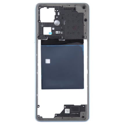 For Xiaomi Redmi Note 12 Pro+ Original Middle Frame Bezel Plate (Blue)-garmade.com