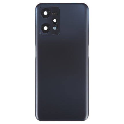 For Realme 9 Pro Original Battery Back Cover with Camera Lens Cover(Black)-garmade.com