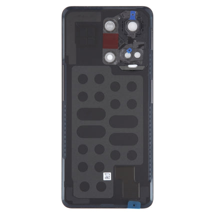 For OnePlus Ace 2V Original Battery Back Cover with Camera Lens Cover(Black)-garmade.com