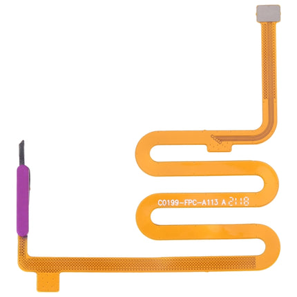 For Infinix Note 10 Pro Original Fingerprint Sensor Flex Cable (Purple)-garmade.com
