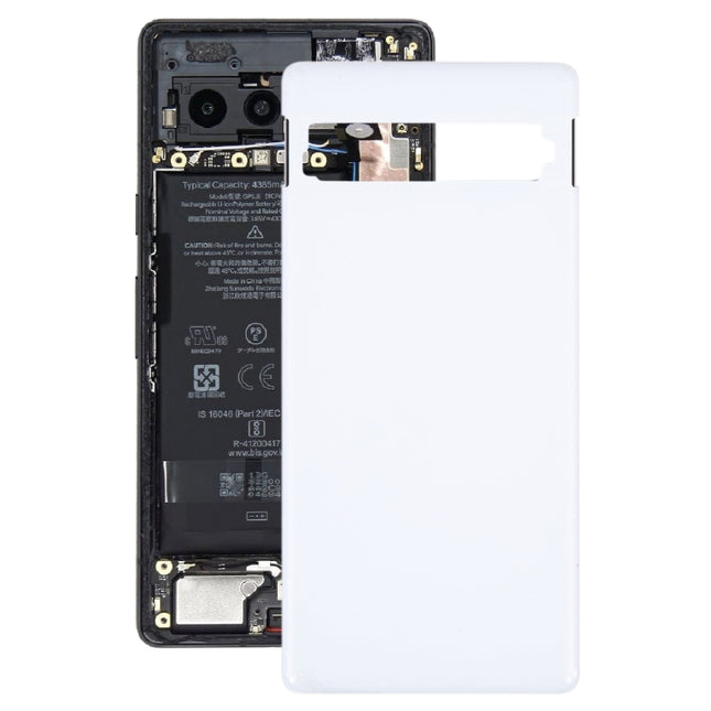 For Google Pixel 7a Original Battery Back Cover(White)-garmade.com