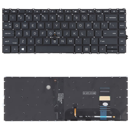 For HP Elitebook 840 G7 G8 745 G7 US Version Keyboard with Backlight and Pointing-garmade.com