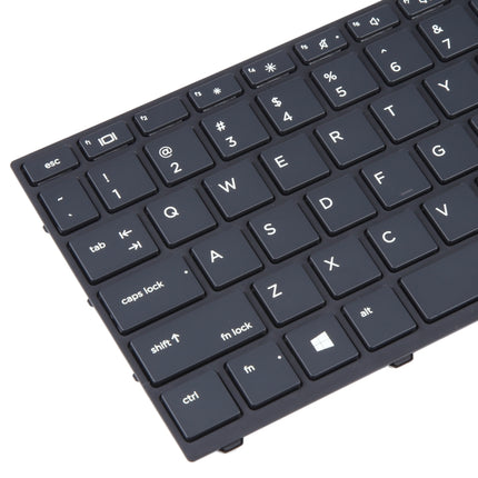 For HP Probook 450 G5 455 G5 470 G5 650 G4 650 G5 US Version Keyboard with Backlight (Black)-garmade.com
