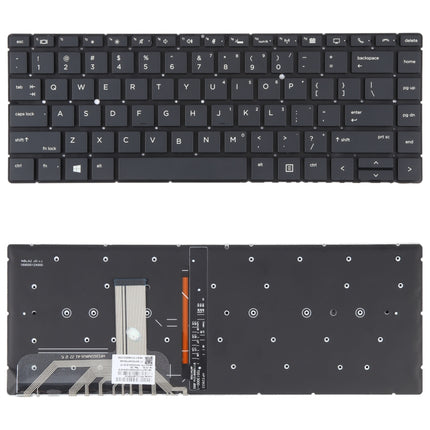 For HP EliteBook x360 1040 G5 G4 2H-BAZUKI64312 US Version Keyboard with Backlight-garmade.com