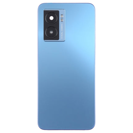 For OPPO A57 Original Battery Back Cover with Middle Frame(Blue)-garmade.com