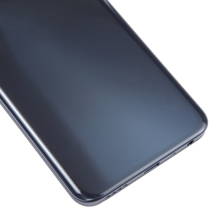 For Realme V13 Original Battery Back Cover with Middle Frame(Black)-garmade.com