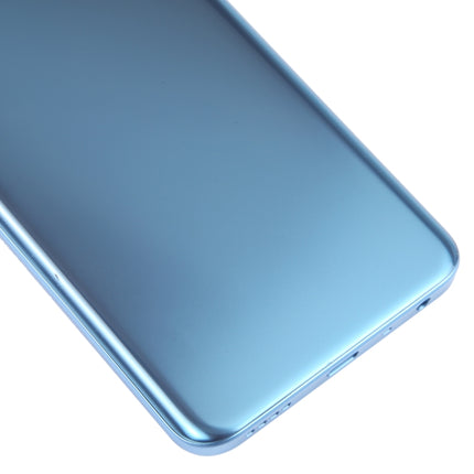 For Realme V13 Original Battery Back Cover with Middle Frame(Blue)-garmade.com