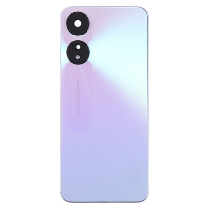 For OPPO A58 Original Battery Back Cover with Middle Frame(Purple)-garmade.com
