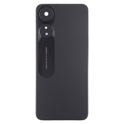 For OPPO A78 Original Battery Back Cover with Middle Frame(Black)-garmade.com