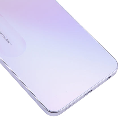For OPPO A78 Original Battery Back Cover with Middle Frame(Purple)-garmade.com