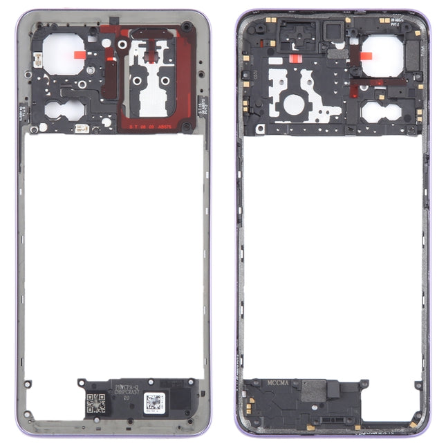For Realme GT Neo 5 Original Middle Frame Bezel Plate(Blue)-garmade.com