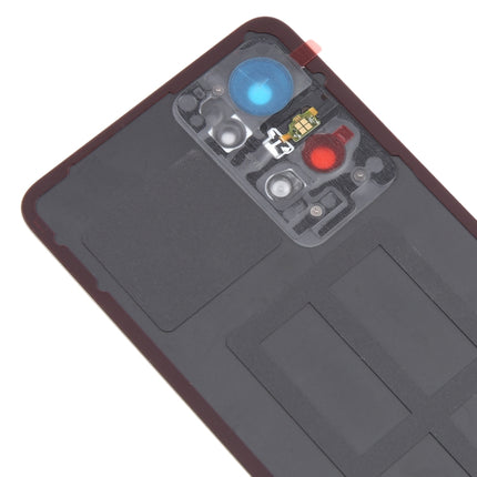 For OPPO Reno7 Pro Original Battery Back Cover with Camera Lens Cover(Black)-garmade.com